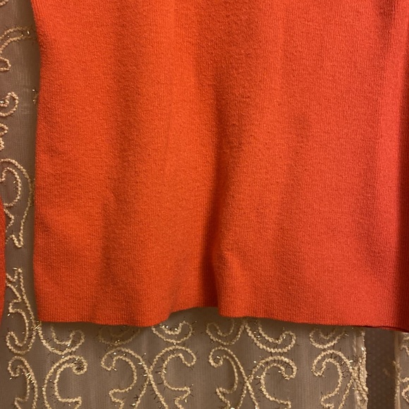 Orange knit turtleneck - Picture 4 of 6